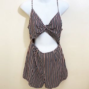 Striped Romper
